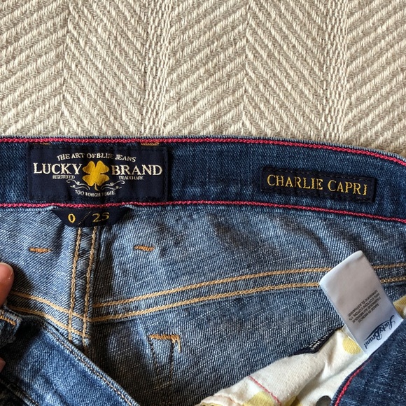 Lucky Distressed Skinny Jeans - Picture 3 of 5